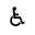 WHEELCHAIR SYMBOL