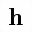 MATHEMATICAL BOLD SMALL H