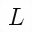 MATHEMATICAL ITALIC CAPITAL L