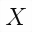 MATHEMATICAL ITALIC CAPITAL X