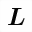 MATHEMATICAL BOLD ITALIC CAPITAL L