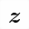 MATHEMATICAL BOLD ITALIC SMALL Z