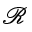 MATHEMATICAL BOLD SCRIPT CAPITAL R