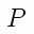 MATHEMATICAL ITALIC CAPITAL RHO