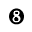 DINGBAT NEGATIVE CIRCLED DIGIT EIGHT