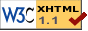 valid xhtml 1.1