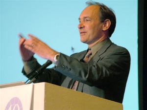Tim Berners-Lee speaking