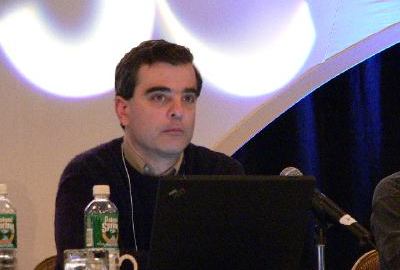 Noah Mendelsohn seated in panel