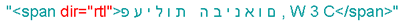 Markup to produce the feasible visualization