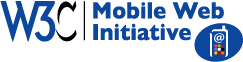 W3C Mobile Web Initiative logo
