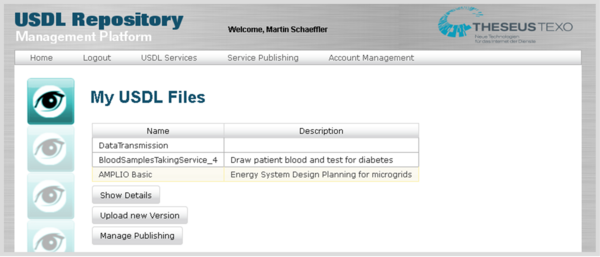 The USDL Repository