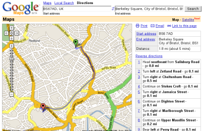 gmaps screenshot