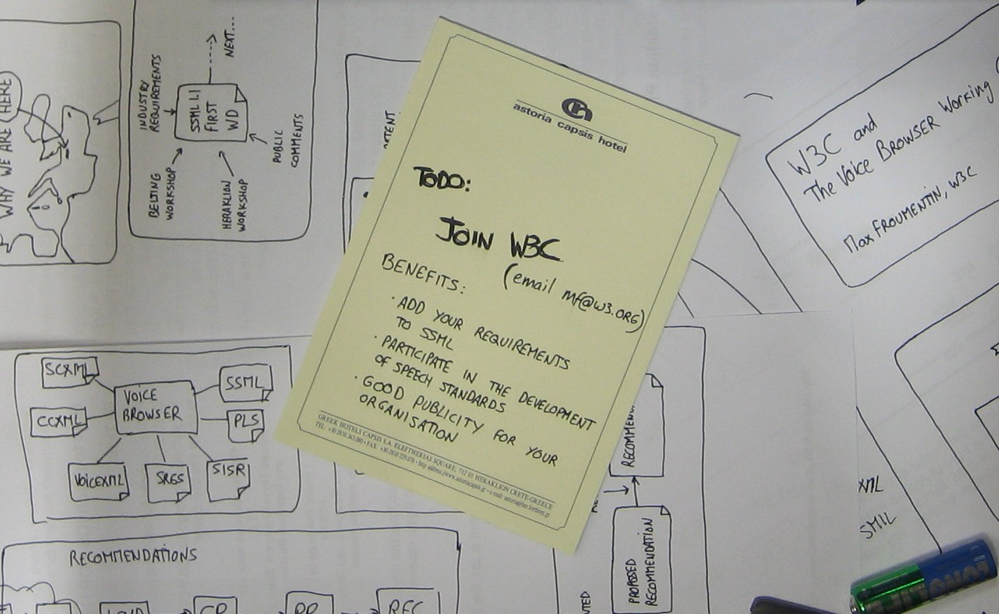 Please join W3C ;-)