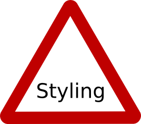 Do not rely on styling