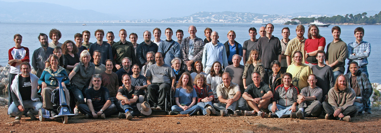 Photo of W3C Team, October 2008