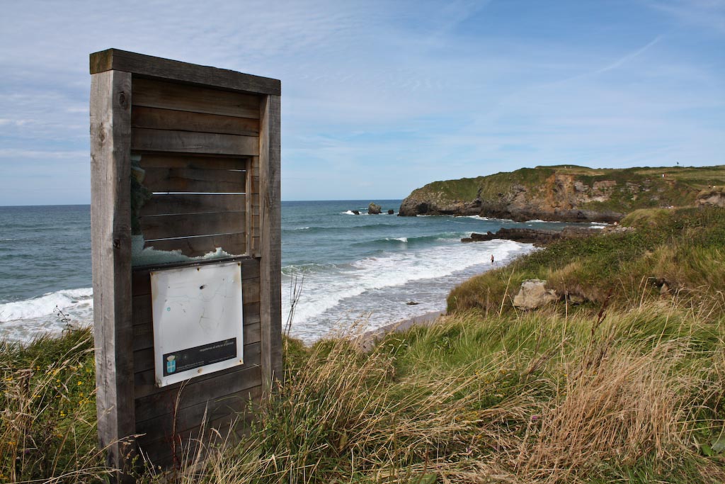 close to Espasa Beach, Colunga, Asturias, Spain