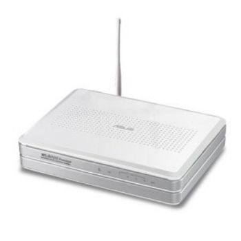Router containing a webserver