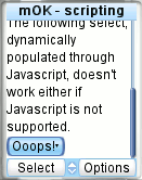 Scripting - mobile