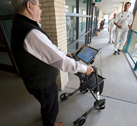 AR on a zimmer frame