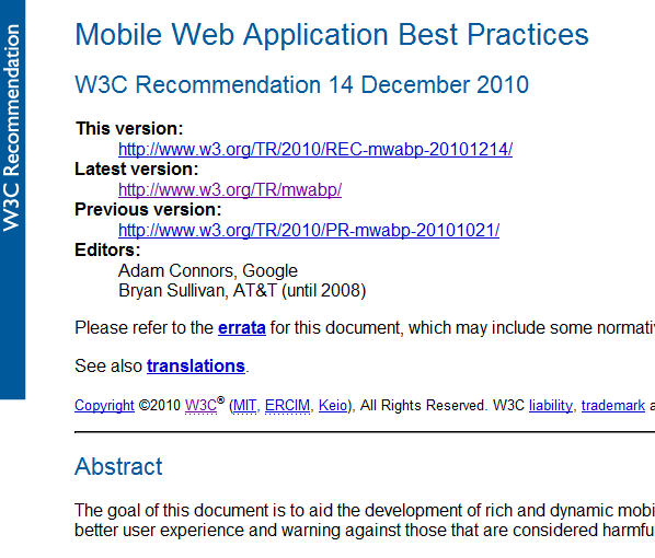 screen grab of MWABP doc http://www.w3.org/TR/mwabp