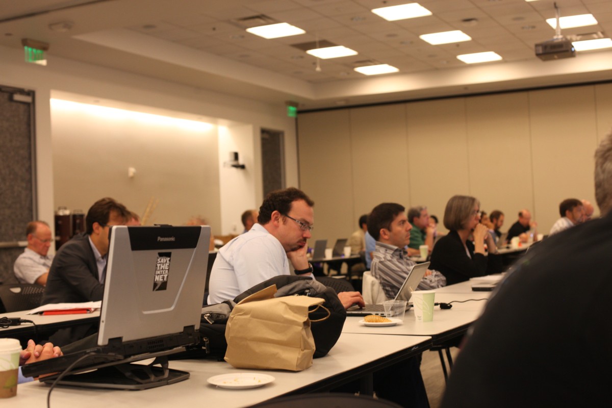 Audience at workshop - Photo credit: Wendy Seltzer