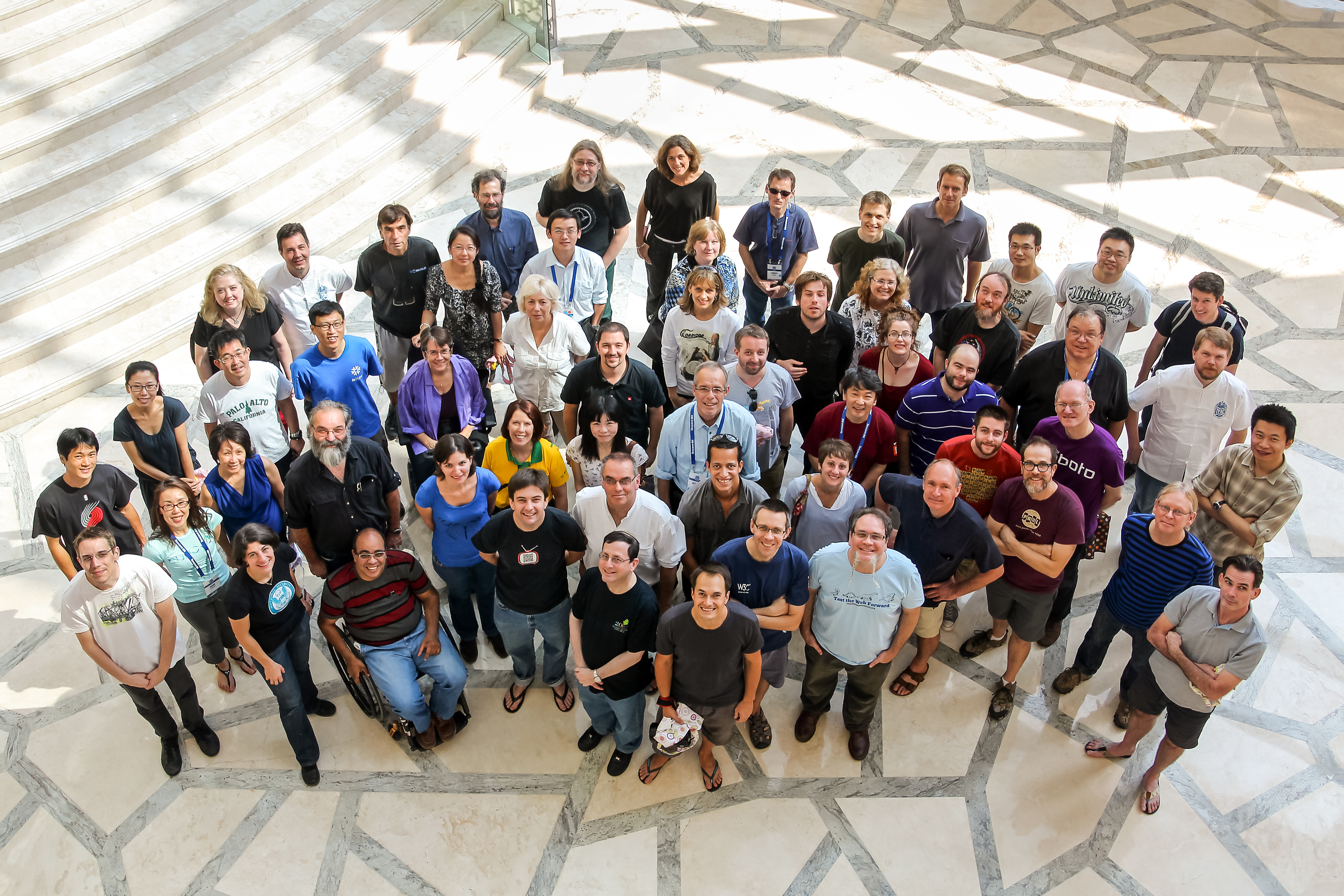 Photo of W3C Team, November 2013
