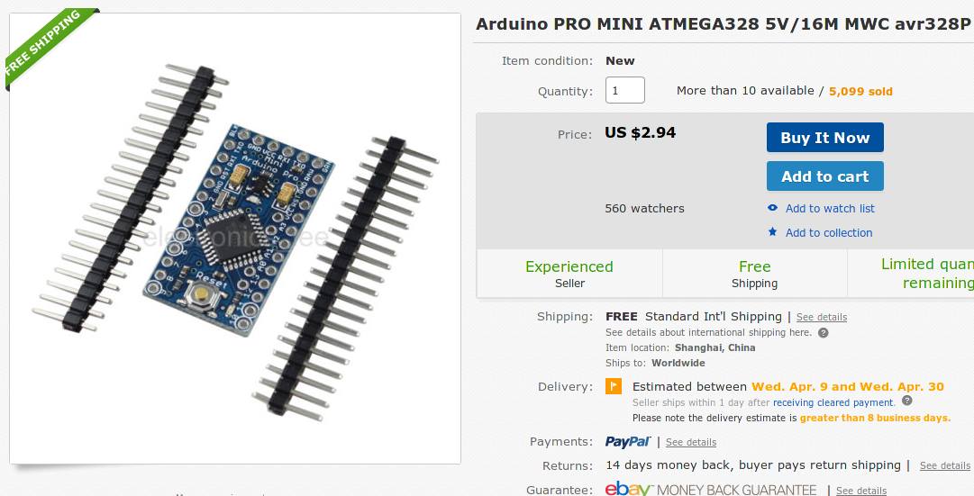 Arduino for less than $3