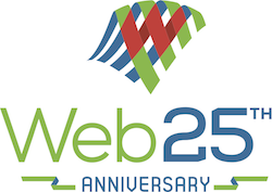 Web 25th anniversary