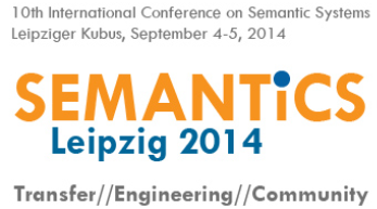 10th International Conference on Semantic Systems (SEMANTiCS 2014), September 4 - 5, Leipzig