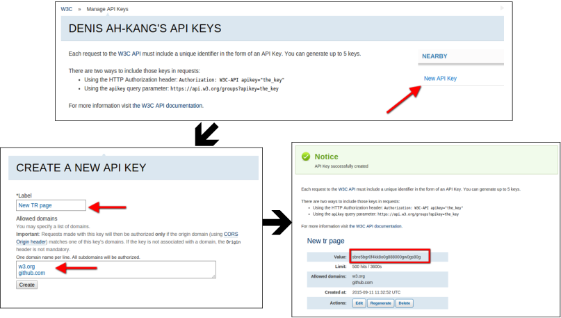 API key