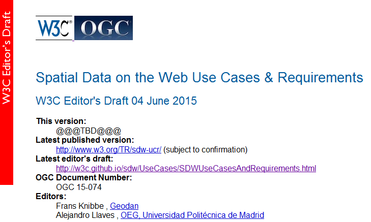 screenshot of UCR editors' draft