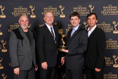 TTWG representatives with Emmy Award