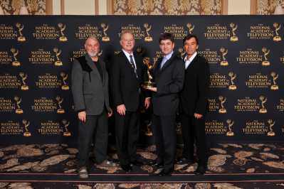 TTWG representatives with Emmy Award