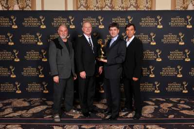 TTWG representatives with Emmy Award