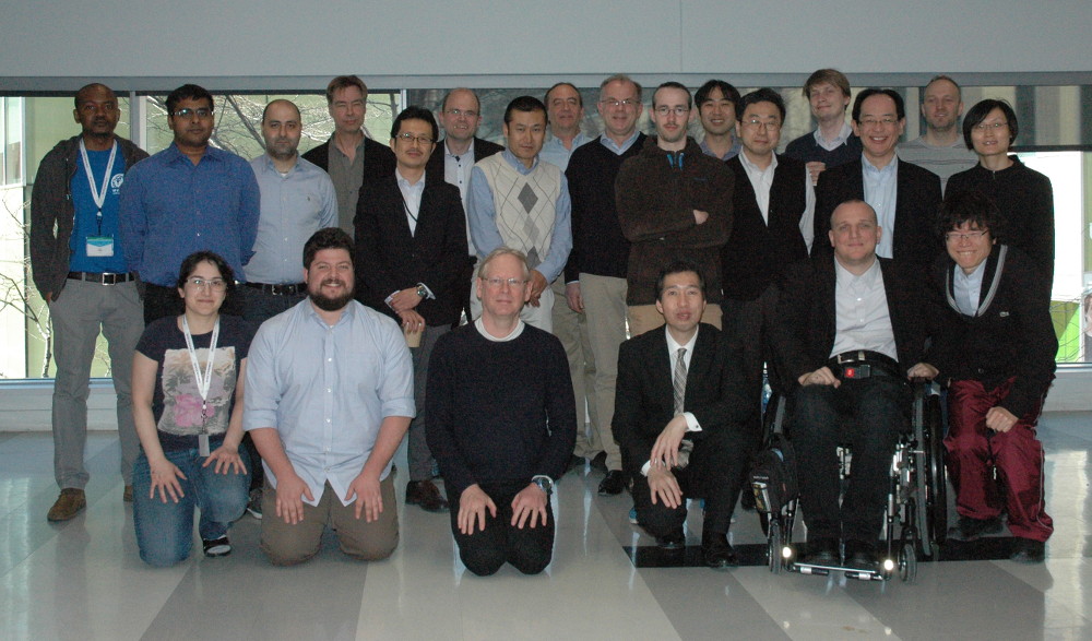 Group photo from Montreal face to face