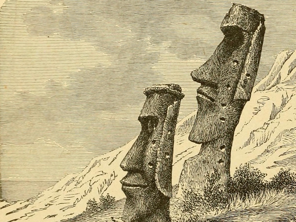 Heads of Easter Island