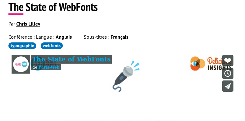 W3C à Paris Web 2017