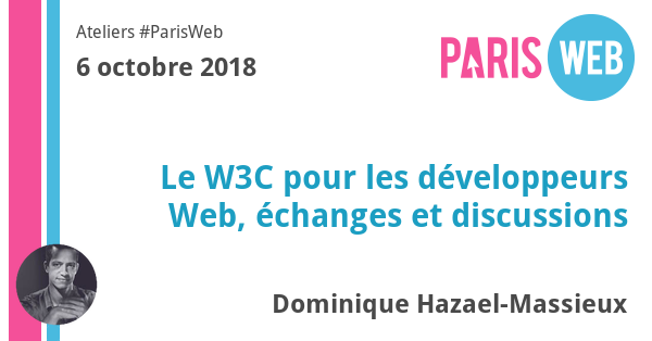 Atelier Paris Web samedi 6 octobre pour discuter ces questions plus en profondeur