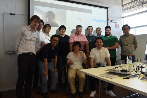group photo from the WoT F2F meeting on 6-7 June 2019