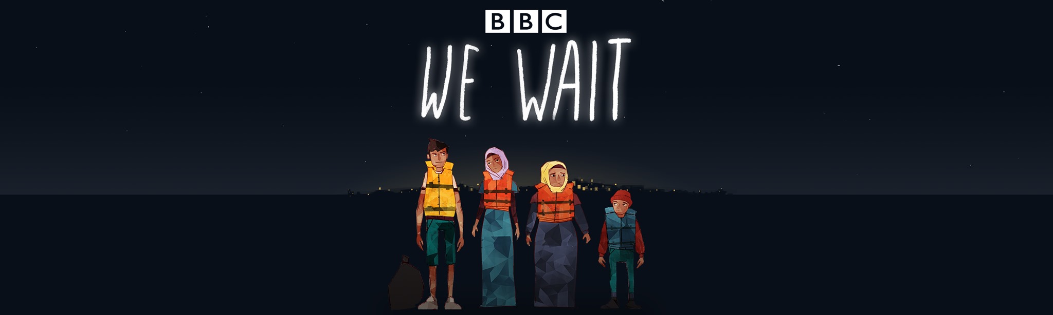 Example of an immersive experience: We Wait, from BBC, a dramatised story transporting users to the heart of the refugee crisis, in Virtual Reality