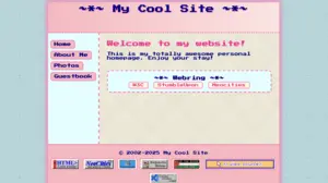 Old Web is New Again screenshot