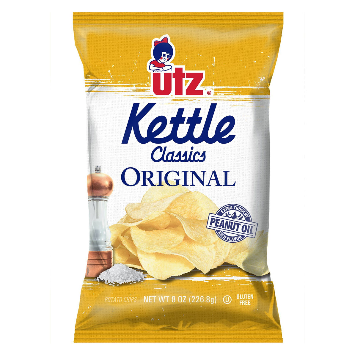The Front of the bag of chips