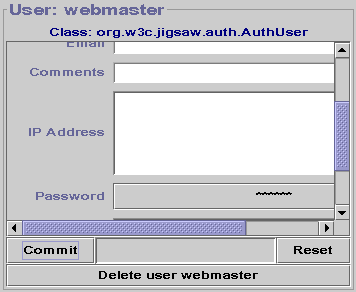 edit user's attribute