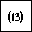 PARENTHESIZED NUMBER THIRTEEN