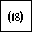 PARENTHESIZED NUMBER EIGHTEEN