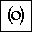 PARENTHESIZED LATIN SMALL LETTER O