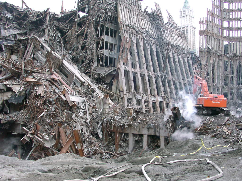 Photos of World Trade Center: Ground zero 31 October