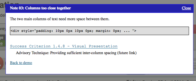 Screenshot Anmerkung 1