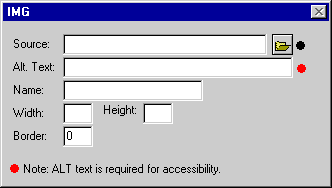 Screenshot showing icon input field highlighting