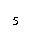 SUBSCRIPT FIVE